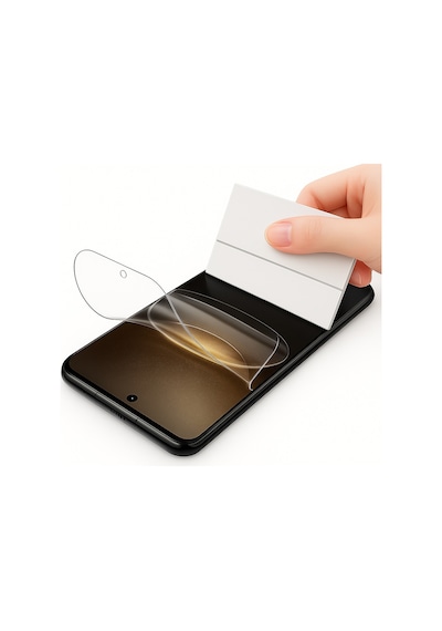 Vivo X100 Pro Ekran Koruyucu Hidrojel Nano Esnek Şeffaf