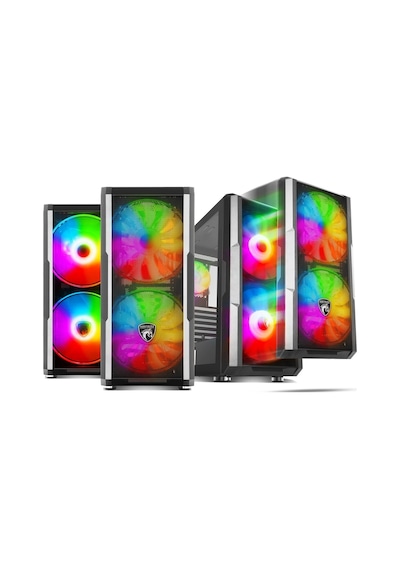 Green Grıffın G4 2X200 Mm 1X120 Mm Argb 2X3.2 2X2.0 Usb Kumandalı Oyun Kasası Psu Yok