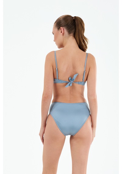 Louren Kadın Siyah/mavi Düz Kumaş Boncuklu Çıkarılabilir Askılı Sabit Kaplı Balenli Straplez Bikini Takımı Mavi Louren Kadın Siyah/mavi Düz Kumaş Boncuklu Çıkarılabilir Askılı Sabit Kaplı Balenli Straplez Bikini Takımı Mavi