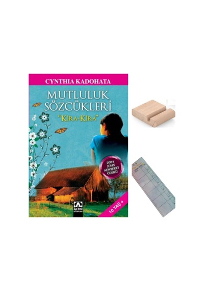 Mutluluk Sözcükleri Kira-kira / Cyntyhıa Kadohata /7. Ve 8. Sınıf / /11-13 Yaş Hikaye+tablet Tutucu