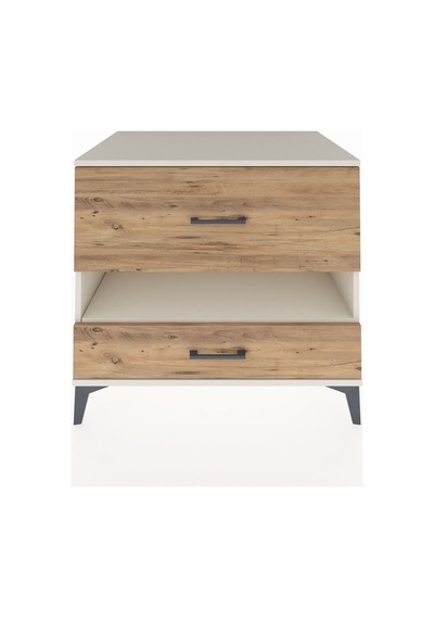 Kronos Şifonyer Tek Raflı 2 Çekmeceli 88x59x80 Aytaşı-çam Aytaşı