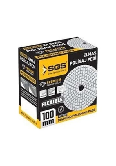 Sgs2356 Elmas Polisaj Pedi 100 Mm 3000 Kum Islak-wet