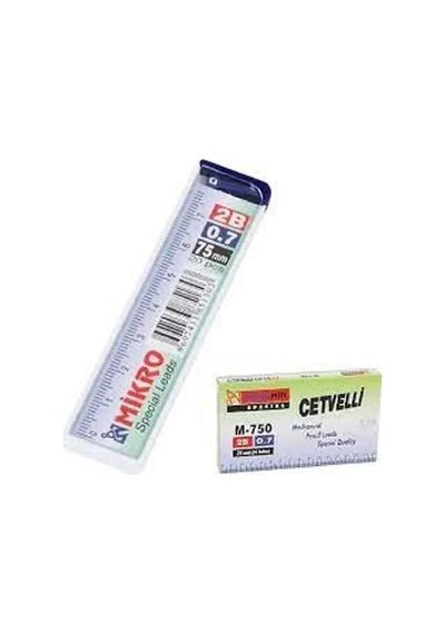 Mikro Min Uç M-750 0.7 Mm Cetvelli 75 Mm - 12 Adet