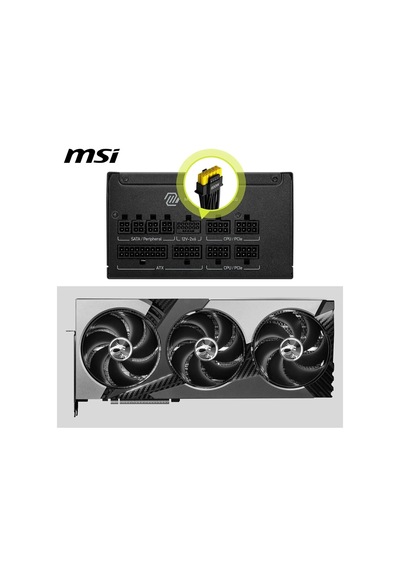Mag A850gls Pcıe5 Siyah 850w 80+ Gold Full Modüler Power Supply