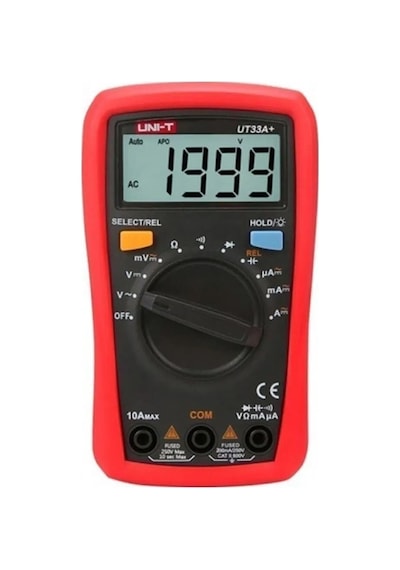 Unı-t Ut 33a+ 600v Ut33+ Serisi Dijital Multimetre Ölçü Aleti