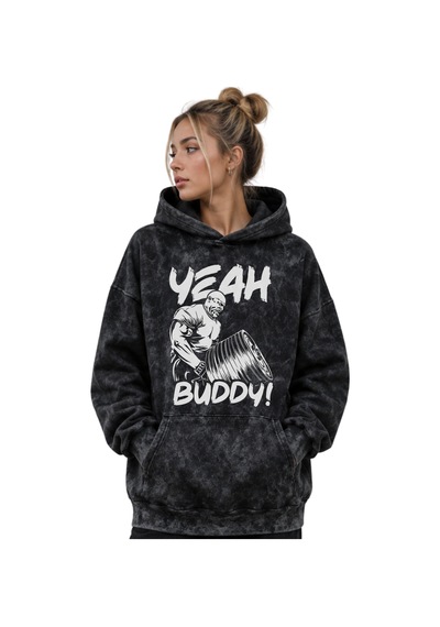 Sevbano Ronnie Coleman Fitness Gym Bodybuilding Baskılı Unisex Oversize P Siyah