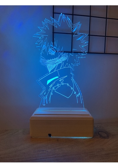 My Hero Academia Dabi 16 Renk Gece Lambası