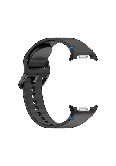 Adige Samsung Galaxy Uyumlu Watch 8 Ultra Kordon Kayış Silikon Dikiş Detaylı