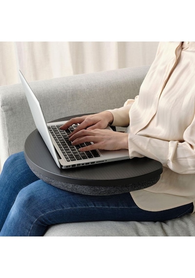 Öjulf Laptop Desteği - Gri - 52x38 Cm Dizüstü Bilgisayar Desteği