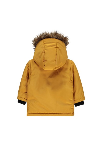 Civil Baby Kürklü 6-18 Ay Mont - Hardal