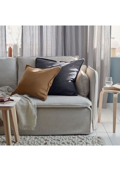 Ikea Edytag Yastık Kılıfı 50 X 50 Cm Koyu Bej