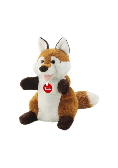 Trudi El Kuklası Peluş Tilki 25 Cm Çok Renkli