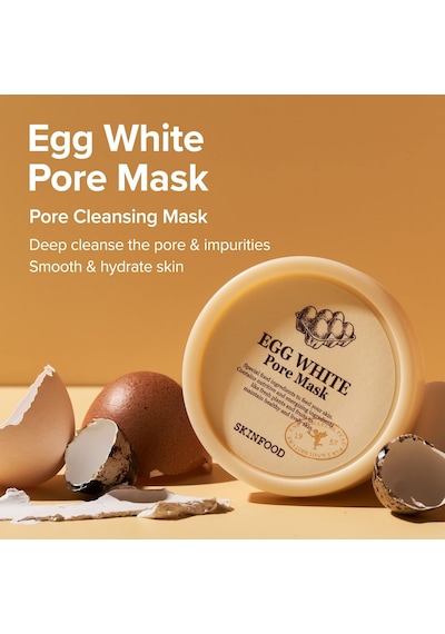 Skın Food Since 1957 Skinfood Egg White Pore Mask