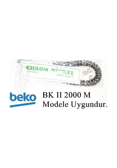 Beko Bk Iı 2000 M Uyumlu 2000w İnfrared Soba Isıtıcı Rezistans Teli Yatay