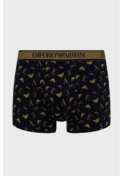 Emporio Armani Logolu 3 Pack Boxer Erkek Boxer Em000259 Af25019 Mb242 Lacivert-yeşil-açık Mavi
