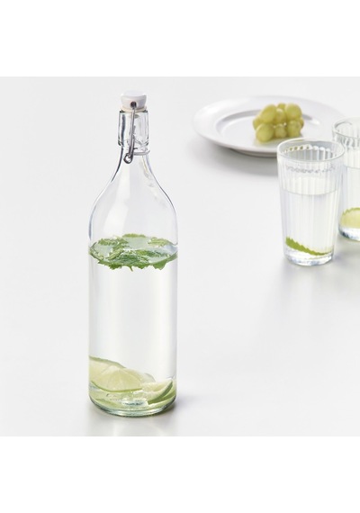 Korken 1 Lt Cam Su Şişesi Clear