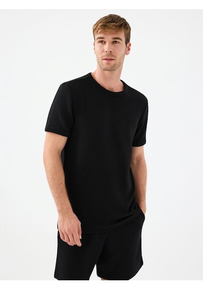 Loft Regular Fit Erkek Tshirt K.kol Lf2038593 Q1.v1 Siyah