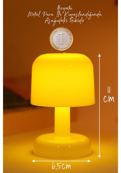 Led Mum İskandinav Tip Pil Dahil Dumansız Alev Ledli Yapay Dekoratif Mum Dekor Işığı Krem Pt427 Krem