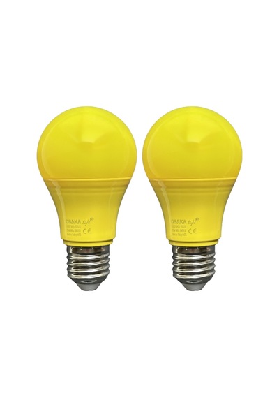 2 Adet Osaka 10w Sarı Işık E27 Duylu Kalın Duy Led Ampul