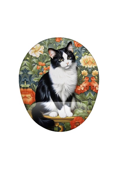 Vintage Kedi Mouse Pad