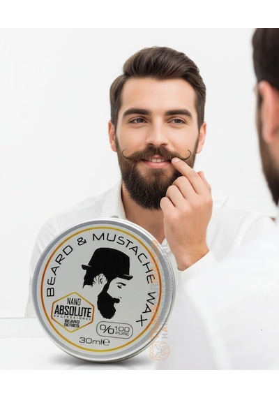 Nano Bıyık Sabitleyici Wax -%100 Doğal, Şekillendirici Ve Besleyici Balm 714613