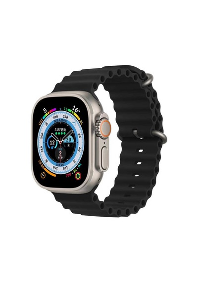 Apple Uyumlu   Watch 42mm Zore KRD-75 Silikon Kordon