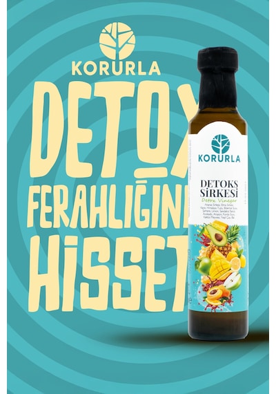 Detoks Sirkesi Doğal Fermantasyon 250ml