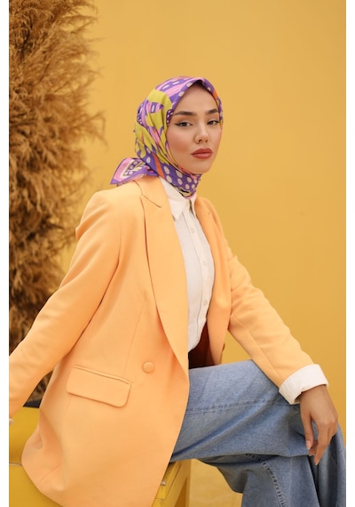 Silk Home Olinda Eşarp 48003-42 Lacivert