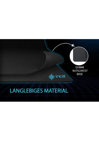 Inca Imp-020 270x350x3mm Medıum Gamıng Mouse Pad 001