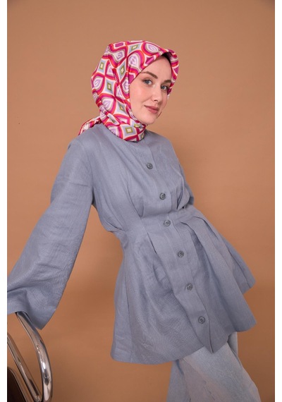 Silk Home Twill İpek Eşarp 11470-08 Pembe, Bebe Mavi, Yeşil, Lila, Beyaz
