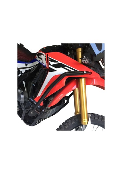 GP Kompozit Honda CRF 250 Rally 2017-2020 Uyumlu Motor Koruma Demiri Üst Kısım Siyah