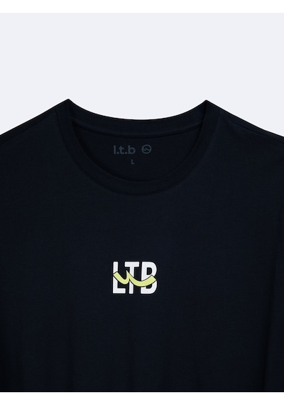 Ltb Logo Baskılı Lacivert T-shırt Lacivert