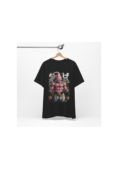 Ustaprint3d Majin Buu Anime Tişört Dragon Ball Z Tasarım %100 Pamuk Dtf Baskılı Unisex Oversize T-shirt Siyah Ustaprint3d Majin Buu Anime Tişört Dragon Ball Z Tasarım %100 Pamuk Dtf Baskılı Unisex Oversize T-shirt Siyah