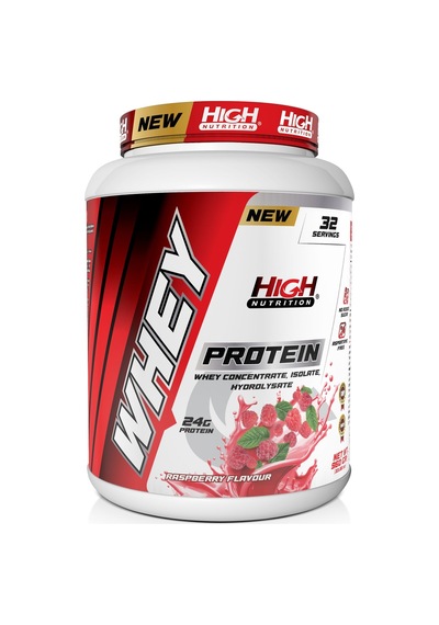 Whey Protein 960 Gr Ahududu Aromalı Protein Tozu 24 Gram Protein 32 Servis