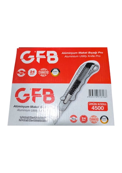 Gfb Alüminyum Maket Bıçağı