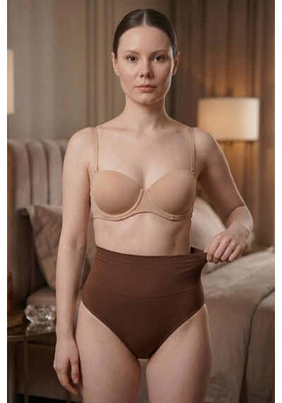 Fit Women Kadın Casual Esnek ı Kahve Külot Kahverengi