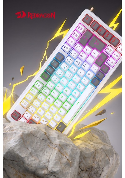 Redragon %75 Gasket Mekanik Switch Rgb Kablolu Oyuncu Klavyesi Bk-649