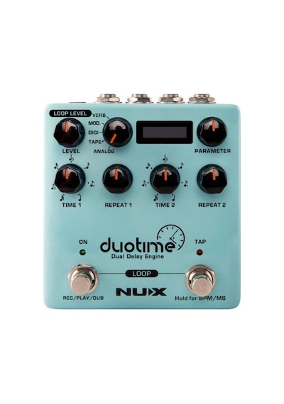 Nux Duo Time Stereo Delay Pedalı
