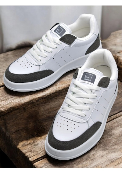 Ispartalılar 1011 Rahat Taban Günlük Unisex Spor Ayakkabı Suya Dayanıklı Malzeme Mevsimlik Beyaz-Füme Beyaz - Füme Ispartalılar 1011 Rahat Taban Günlük Unisex Spor Ayakkabı Suya Dayanıklı Malzeme Mevsimlik Beyaz-Füme Beyaz - Füme