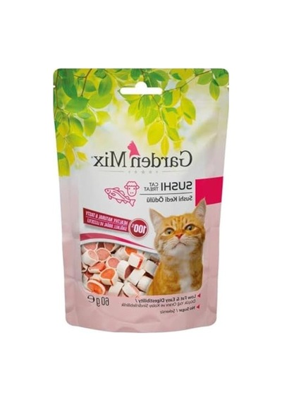 Kuzulu Sushi Kedi Ödülü, 60 Gram, Lezzetli İkram 100 G