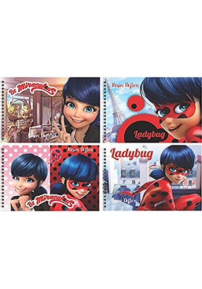 Keskin Lady Bug Resim Defteri 17x25 15 Yaprak 300115