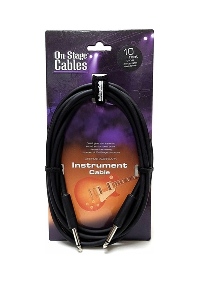 On Stage Ic-10hs Heat-shrink Enstrüman Kablosu Isıyla Daralan M