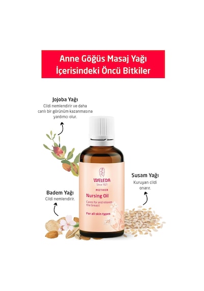 Weleda Göğüs Masaj Yağı 50 ML