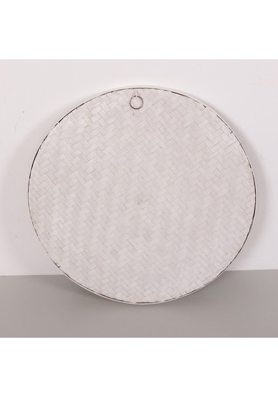 Anadolu Boncuklu Bambu Duvar Dekoru &tepsi 45 Cm Mix