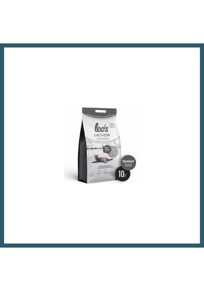 Leos Cat Litter Grey Aktif Karbonlu Bentonit Kedi Kumu 10 Lt Ob