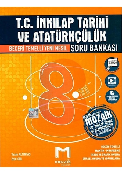 Mozaik Yayınları 8. Sınıf Lgs T.c. İnkılap Tarihi Ve Atatürkçülük Soru Bankası