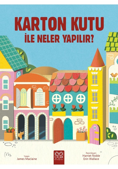 Karton Kutu İle Neler Yapılır Ciltli 1001 Çiçek Kitaplar