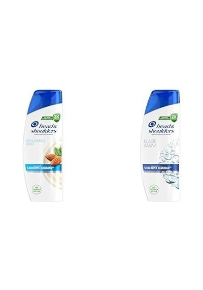 & Shoulders Şampuan Seti Nemlendirici Bakım Ve Klasik Bakım, 2 X 330 Ml