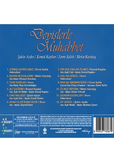Deyişlerle Muhabbet- Emre Saltık / Metin Karataş / Şahin Aydın / Kemal Kaplan Cd