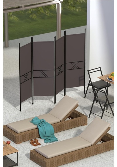 Retodesign 4 Kanatlı Paravan 1444